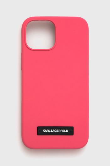Obal na telefon Karl Lagerfeld Iphone 13 Mini 5,4 růžová barva