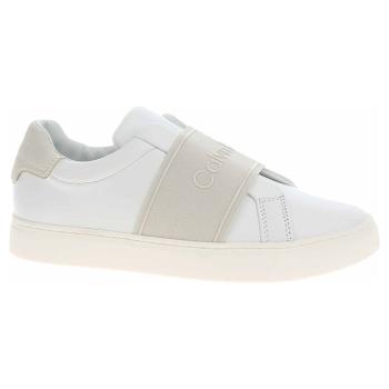 Dámská obuv Calvin Klein HW0HW01676 0K6 White-Dk Ecru