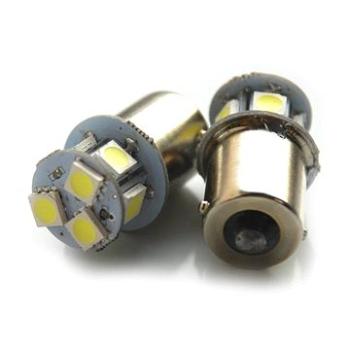 Rabel 24V BA15S 8 smd 5050 P21W 1156 bílá  (537)