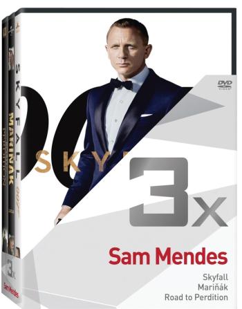 3x Sam Mendes (Skyfall, Mariňák, Road to Perdition) - kolekce (3 DVD)