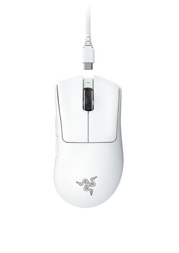 RAZER myš DeathAdder V3 Pro, optická, bezdrátová, bílá