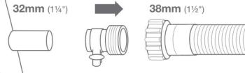 Marimex 87748 MARIMEX Adaptér B k propojení bazénů Intex (2 ks)