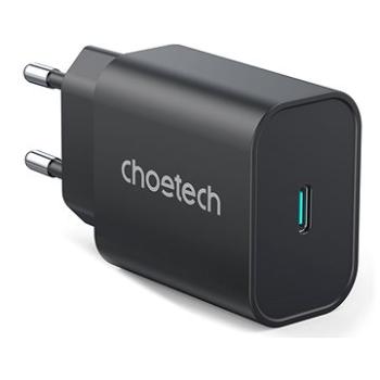 ChoeTech USB-C PD PPS Samsung Super Fast Charging 25W Charger Black (PD6003-EU)