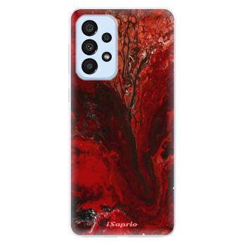 Odolné silikonové pouzdro iSaprio - RedMarble 17 - Samsung Galaxy A33 5G