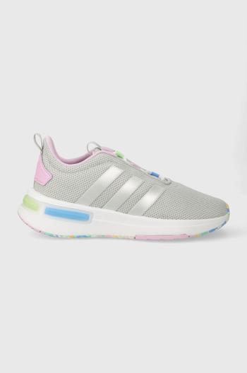 Dětské sneakers boty adidas RACER TR23 K šedá barva