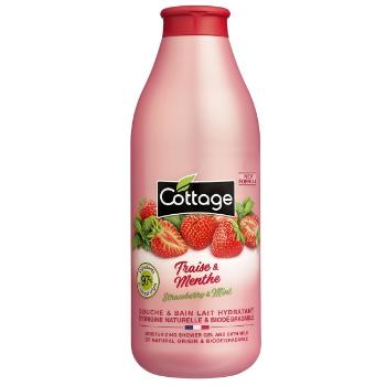 Cottage Moisturizing Shower Milk - Strawberry & Mint sprchové mléko 97% přírodní 750 ml