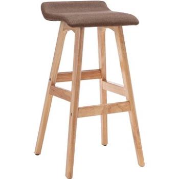 Barová židle taupe textil, 249576 (249576)