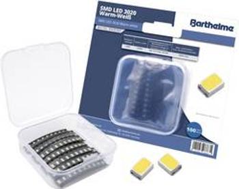 Sada SMD LED Barthelme 00430369, 3 V, 20 mA, 120 °, 3000 mcd, teplá bílá