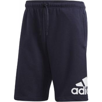 adidas MH BOS SHORT FT Pánské kraťasy, tmavě modrá, velikost M