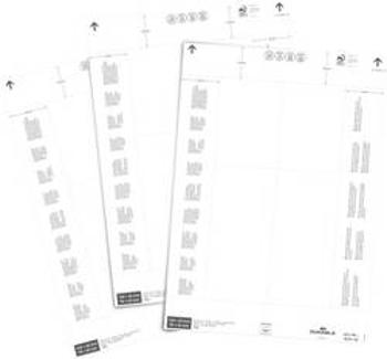 Einsteckschilder pro logistické kapsy 140/90 x 65 mm 101002 (š x v) 140 mm x 65 mm