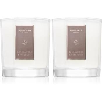 Bahoma London Octagon Collection Sandalwood & Patchouli dárková sada