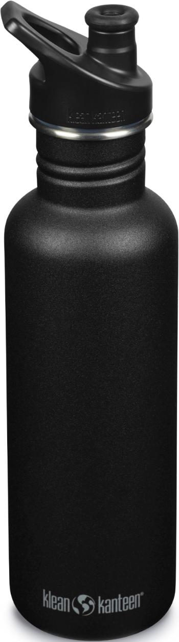 Klean Kanteen Classic w/Sport Cap - Black 800 ml uni