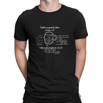 Originální tričko Energetická bilance piva, XXL