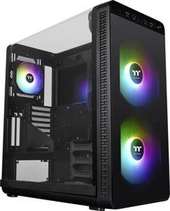 PC skříň midi tower Thermaltake View 37 ARGB (Pure RGB), černá