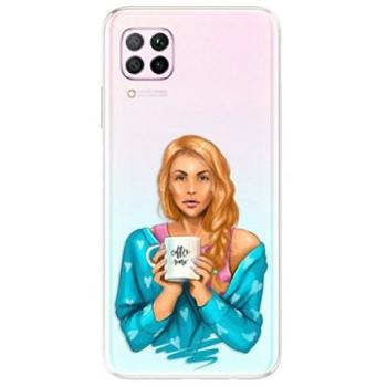 iSaprio Coffe Now - Redhead pro Huawei P40 Lite (cofnored-TPU3_P40lite)