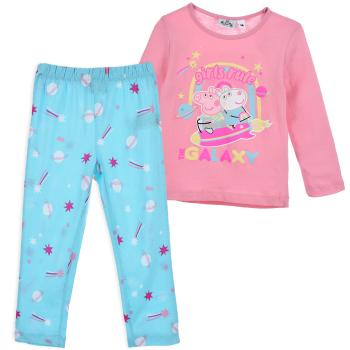 Dívčí pyžamo PEPPA PIG GIRLS RULE růžové Velikost: 116