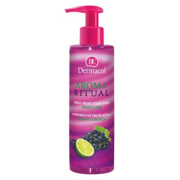 Dermacol Aroma Ritual Grape & Lime antistresové tekuté mýdlo 250 ml