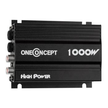OneConcept 4-kanálový zesilovač oneConcept X4-A4, 600 W, černý