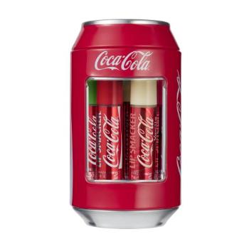 Lip Smacker Coca-Cola Can Collection dárková kazeta balzám na rty 6 x 4 g + plechová krabička pro děti