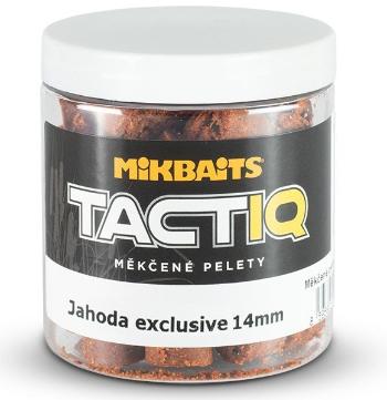 Mikbaits měkčené pelety tactiq 250 ml 14 mm-jahoda exclusive