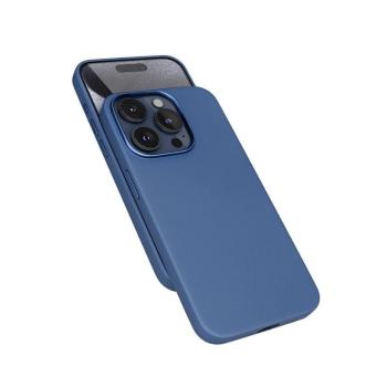 EPICO Mag+ kožený kryt iPhone 15 Pro 81310131600001 - modrý