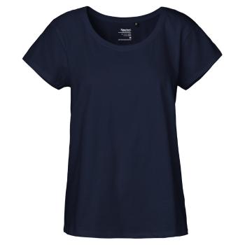 Neutral Dámské tričko Loose Fit z organické Fairtrade bavlny - Námořní modrá | XL