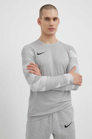 Tréninkové tričko s dlouhým rukávem Nike Park Iv šedá barva
