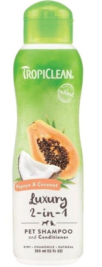 Tropiclean Šampon papaja a kokos 355 ml
