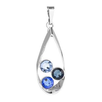 Přívěsek bižuterie se Swarovski krystaly modrá slza 54031.3, montana,sapphire,light, sapphire