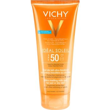 Vichy Idéal Soleil ultratající mléčný gel pro vlhkou nebo suchou pokožku SPF 50 200 ml