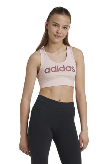 Dětská podprsenka adidas SPORTY STREET růžová barva, JF8749