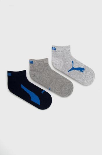 Dětské ponožky Puma (3-pack) 907961 šedá barva