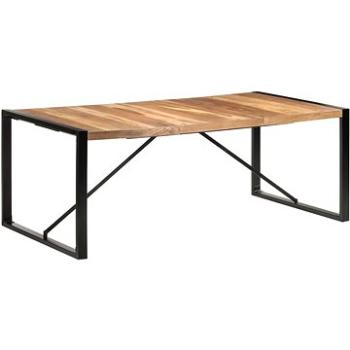 Jídelní stůl 200x100x75 cm masivní dřevo sheeshamový vzhled 321543 (321543)