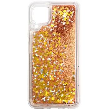 iWill Glitter Liquid Star Case pro Huawei P40 Lite Rose Gold (DIP123_35)