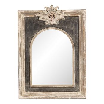 Nástěnné zrcadlo v antik rámu s patinou Mireio - 46*5*63 cm 52S182