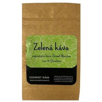 GourmetKáva Káva zelená 100g mletá (Brazil Santos) (722777097259)