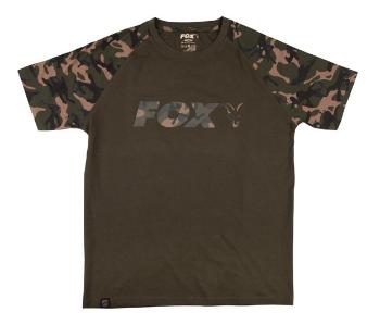 Fox triko camo khaki chest print t-shirt - s