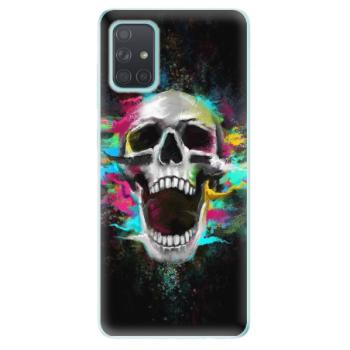 Odolné silikonové pouzdro iSaprio - Skull in Colors - Samsung Galaxy A71