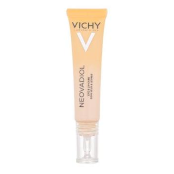 Vichy Neovadiol Eye & Lip Care 15 ml oční krém pro ženy proti vráskám; zpevnění a lifting pleti; na dehydratovanou pleť