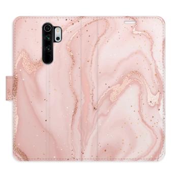 Flipové pouzdro iSaprio - RoseGold Marble - Xiaomi Redmi Note 8 Pro