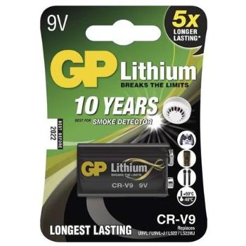 GP Lithium 9V 1ks 1022000911