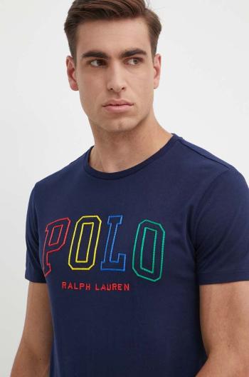 Bavlněné tričko Polo Ralph Lauren s aplikací, 710929077