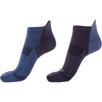 Runto LABA 2 páry sportovních ponožek s antibakteriální úpravou, tmavě šedá, velikost 43-46