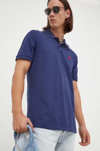 Polo tričko Levi's tmavomodrá barva