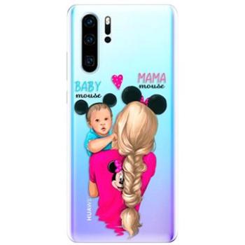 iSaprio Mama Mouse Blonde and Boy pro Huawei P30 Pro (mmbloboy-TPU-HonP30p)