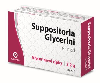 Galmed Suppositoria Glycerini čípky 10 x 2.2 g