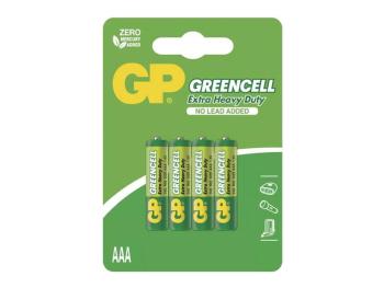 Baterie AAA (R03) Zn-Cl GP Greencell  4ks