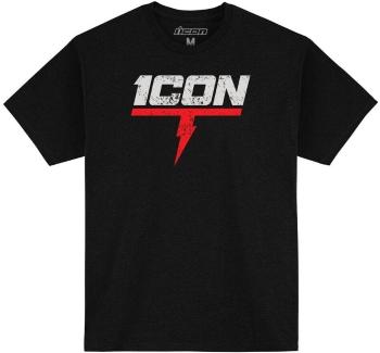 ICON - Motorcycle Gear 1000 Spark Black 2XL Tričko