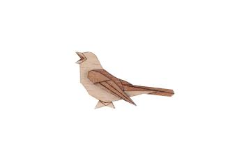 Brož Nightingale Brooch ze dřeva s praktickým zapínáním a možností výměny či vrácení do 30 dnů zdarma.