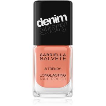 Gabriella Salvete Denim Story dlouhotrvající lak na nehty odstín 08 Trendy 11 ml